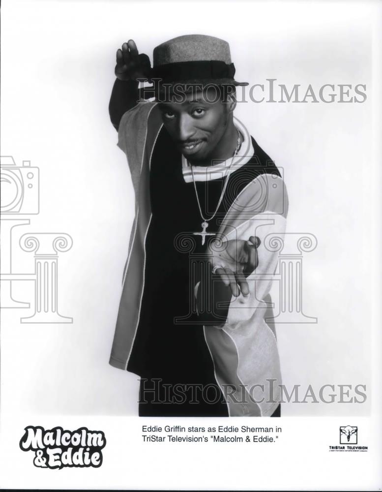 1996 Press Photo Eddie Griffin in Malcolm and Eddie - cvp23447 - Historic Images