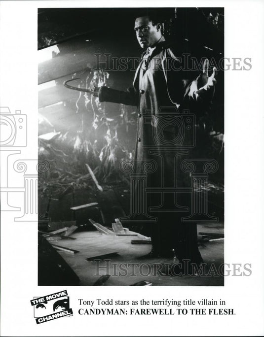 1996 Press Photo Tony Todd as Candyman in Candyman: Farewell to the Flesh - Historic Images