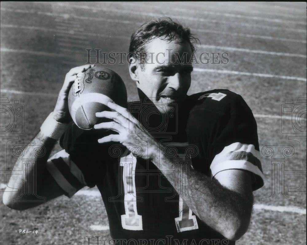 1969 Press Photo Charlton Heston as Ron Catlan in Number One - cvp20728 - Historic Images