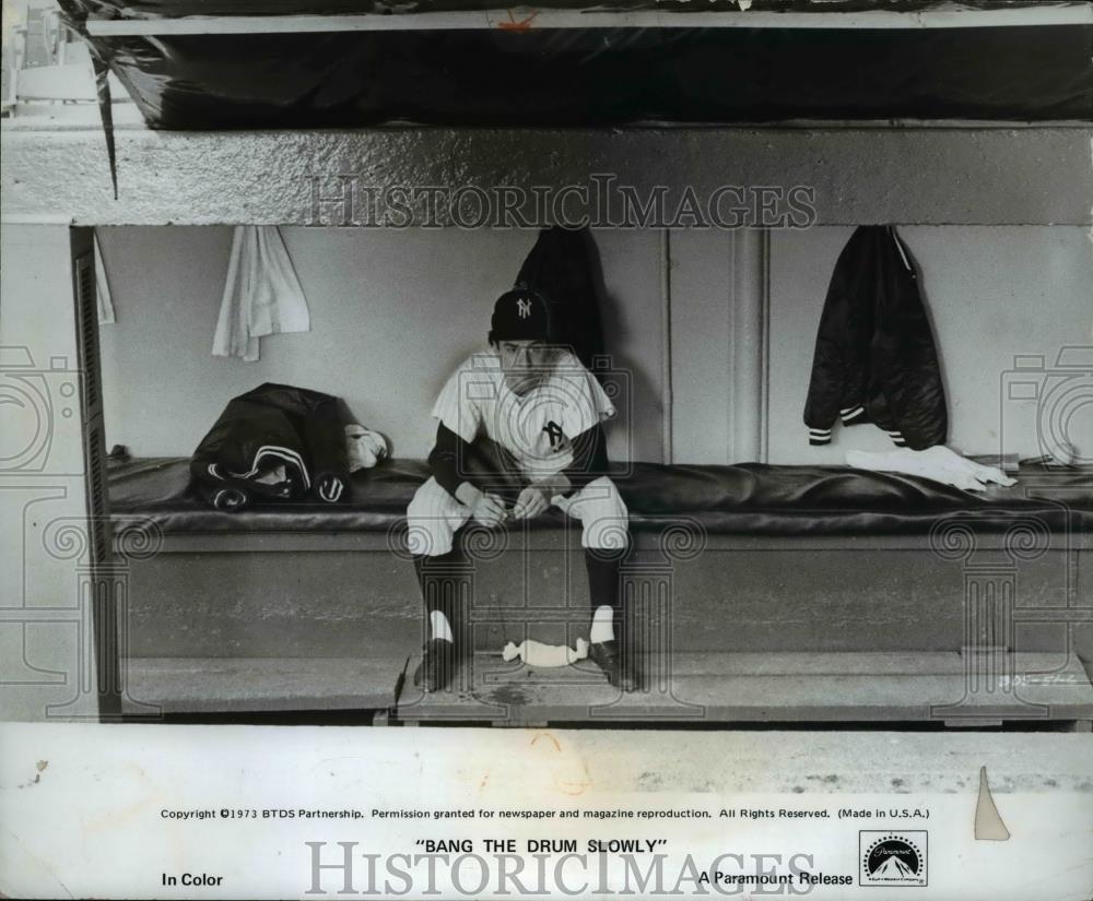 1972 Press Photo Movie Bang the Drum Slowly - Historic Images