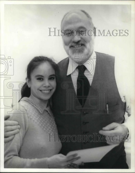 1989 Press Photo Karen Gabay Cleveland Ballet & William Leighton Mississippi Bal - Historic Images