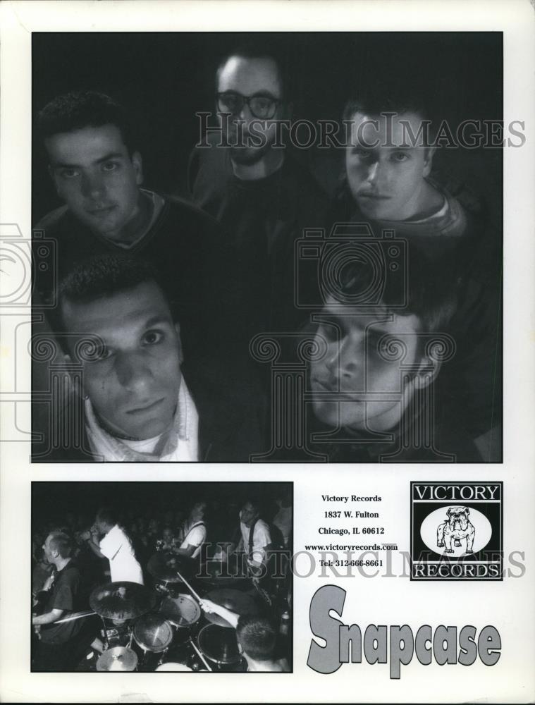 1997 Press Photo Snapcase Hardcore Punk Band Daryl Taberski Jon Salemi - Historic Images