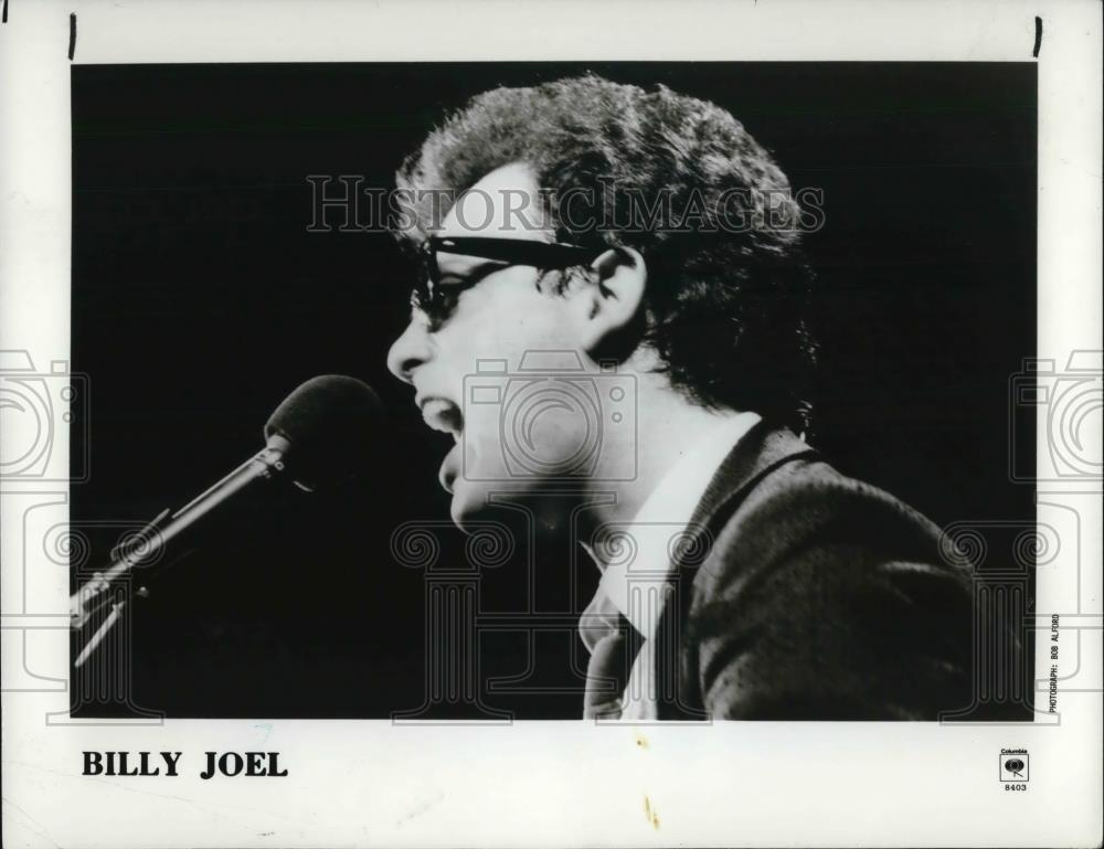 1984 Press Photo Billy Joel - cvp25151 - Historic Images