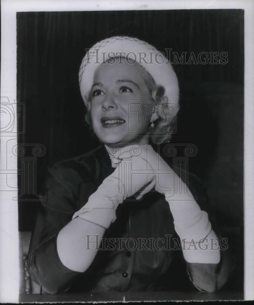 1951 Press Photo Betty Hutton, actress and entertainer - cvp24363 - Historic Images