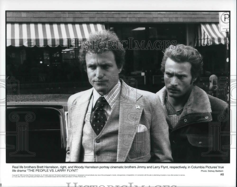 1996 Press Photo Woody Harrelson Brett Harrelson in The People vs. Larry Flynt - Historic Images