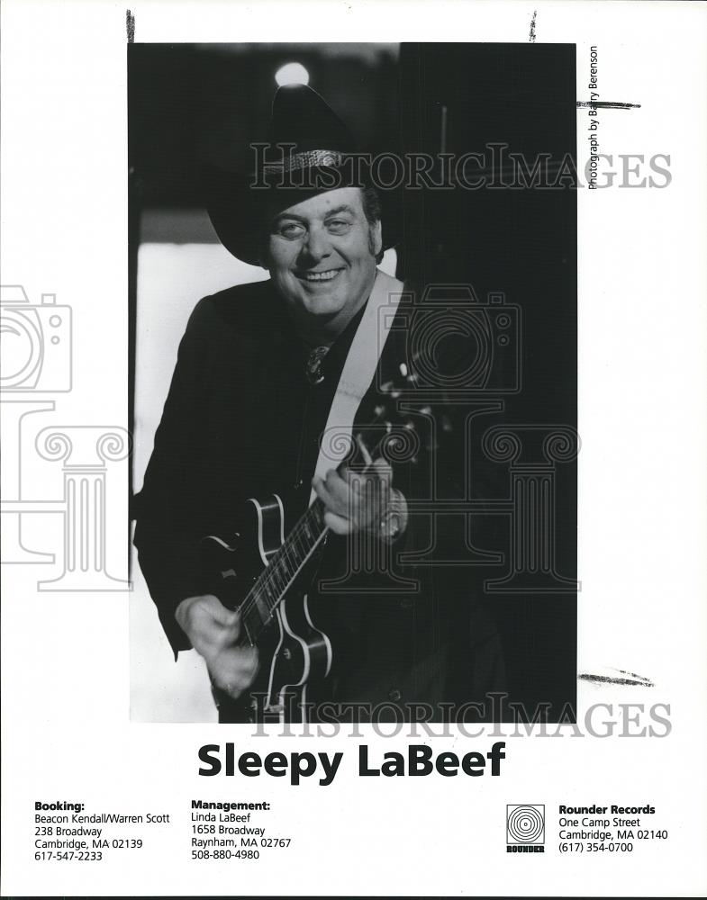 1997 Press Photo Sleepy LaBeef - cvp26507 - Historic Images