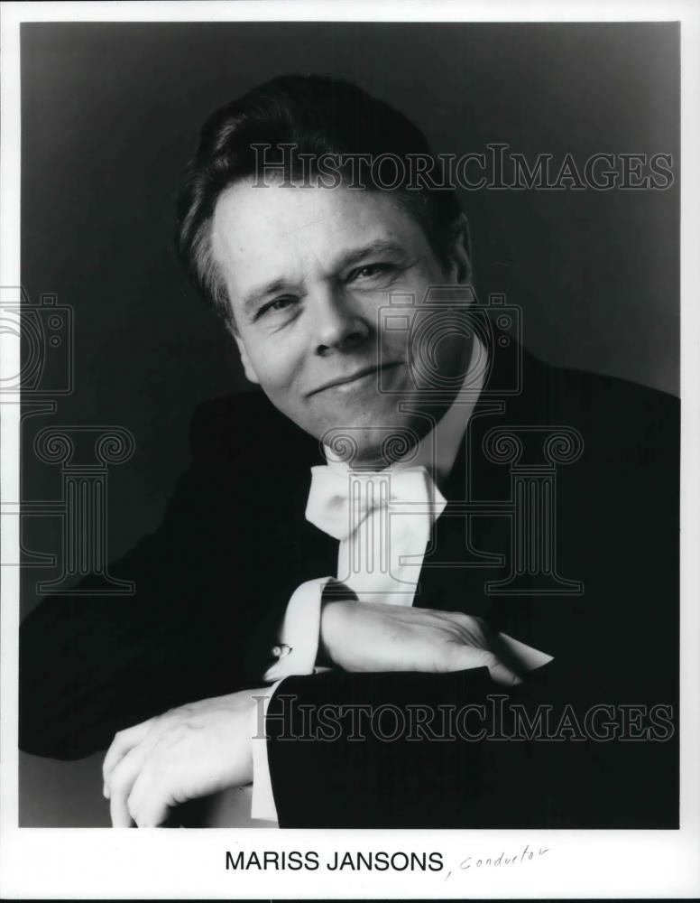 1998 Press Photo Mariss Jansons Latvian Conductor Pittsburgh Symphony Orchestra - Historic Images