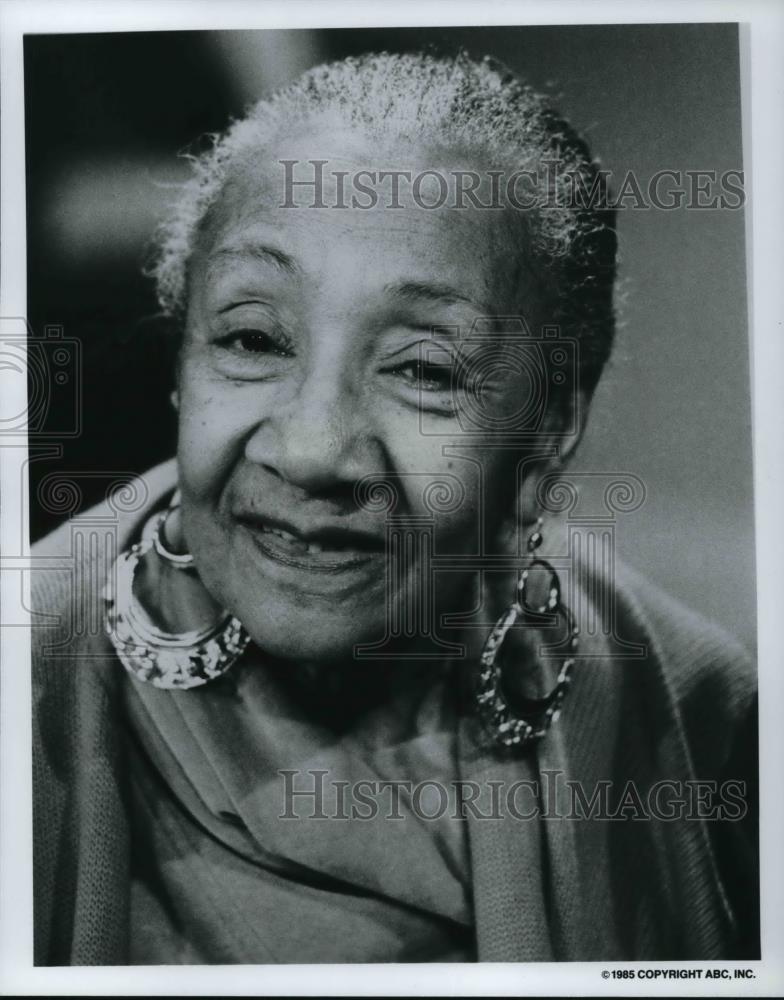 1986 Press Photo Alberta Hunter Jazz at the Smithsonian - cvp25421 - Historic Images