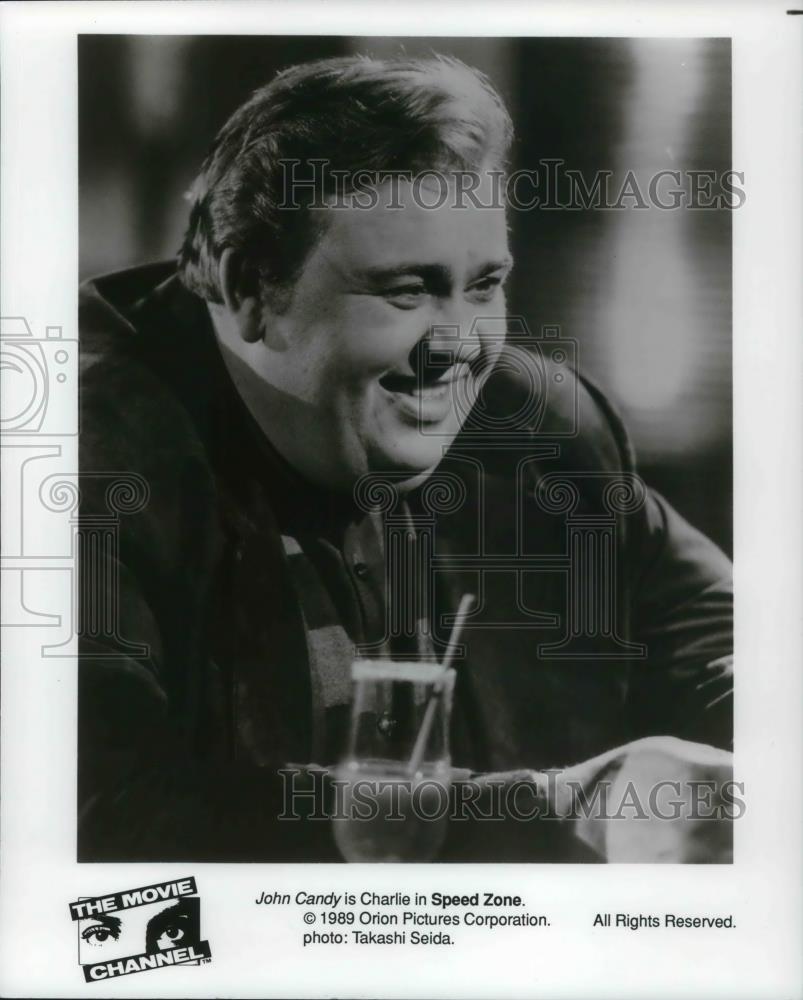 1990 Press Photo John Candy in Speed Zone - cvp22884 - Historic Images