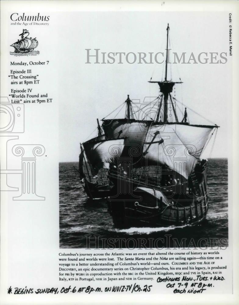 Press Photo Columbus and the Age of Discovery - cvp25720 - Historic Images