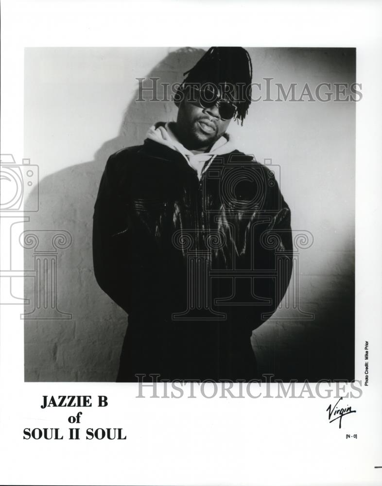 1990 Press Photo Jazzie B of Soul II Soul - cvp27886 - Historic Images