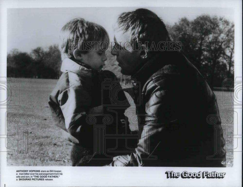 1987 Press Photo Anthony Hopkins stars as Bill Hooper in The Good Father - Historic Images