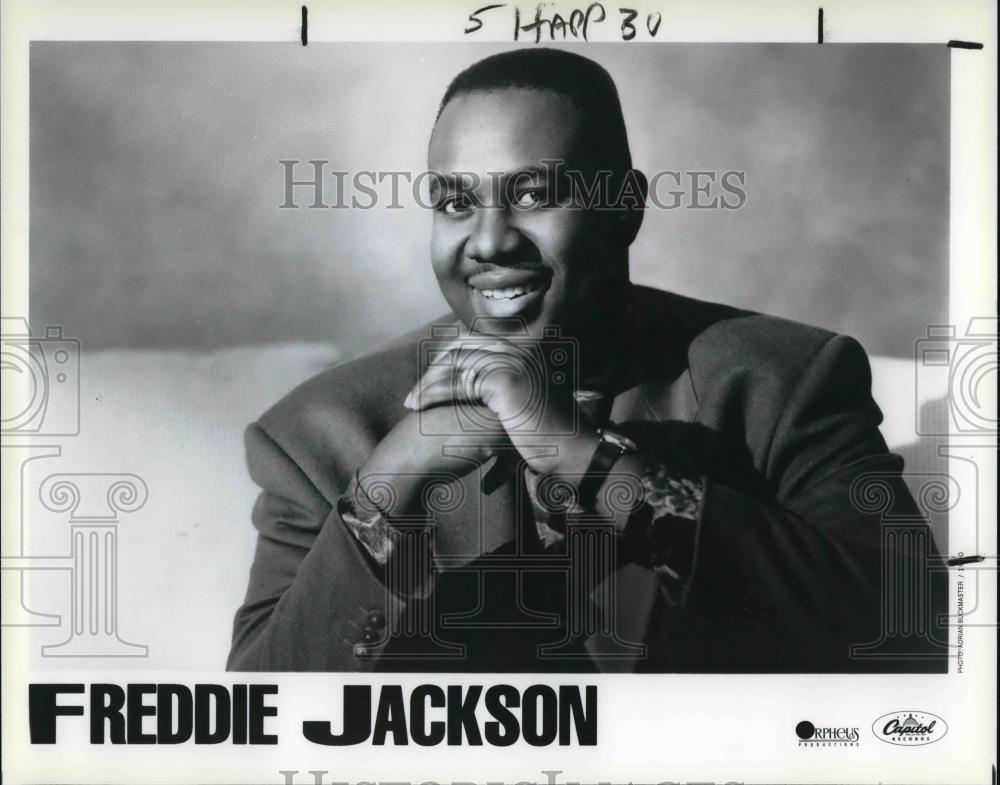 1991 Press Photo Freddie Jackson - cvp24917 - Historic Images