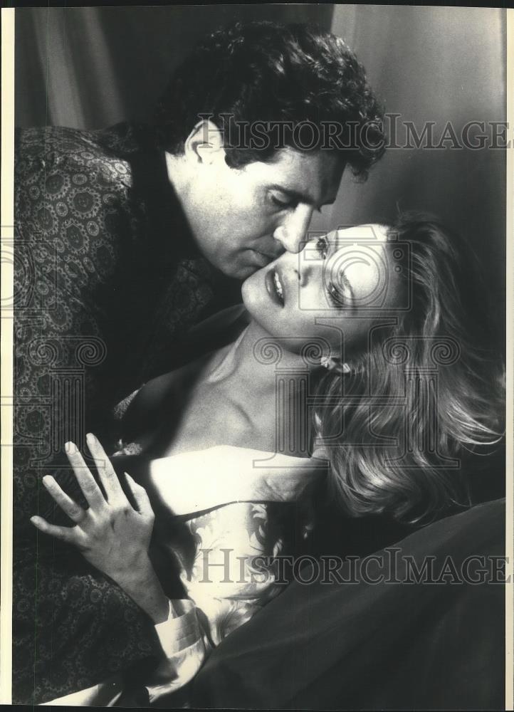 1991 Press Photo Cheryl Ladd and Michael Nouri in Danielle Steel&#39;s Changes - Historic Images