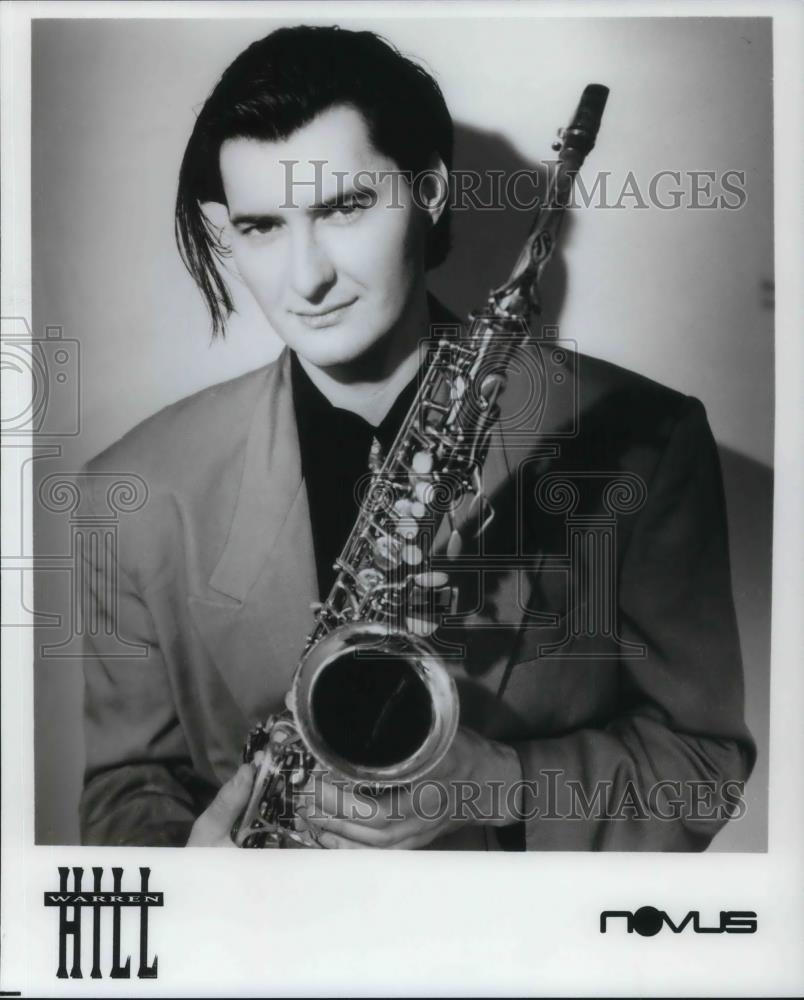 1991 Press Photo Musician Warren Hill - cvp21938 - Historic Images