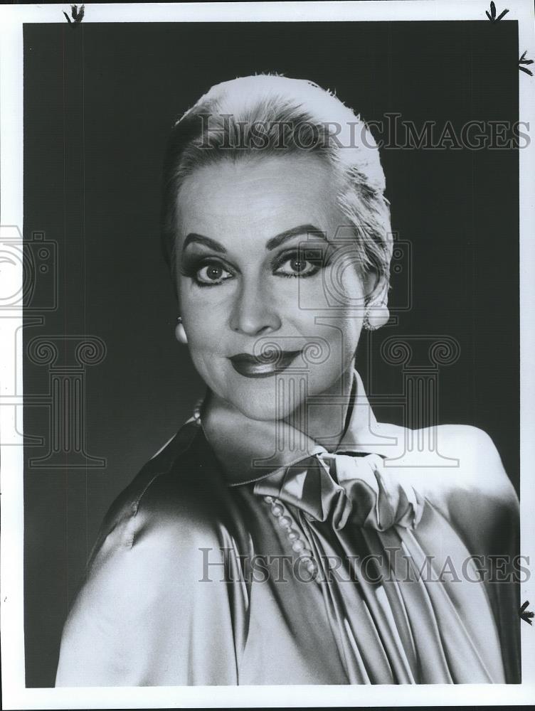 1984 Press Photo Anne Jeffreys in General Hospital - cvp26420 - Historic Images
