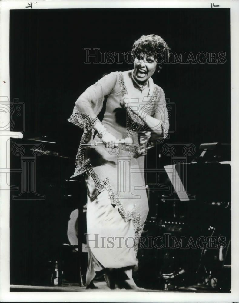 1983 Press Photo Lena Horne in the musical, The Lady and Her Music - cvp21697 - Historic Images