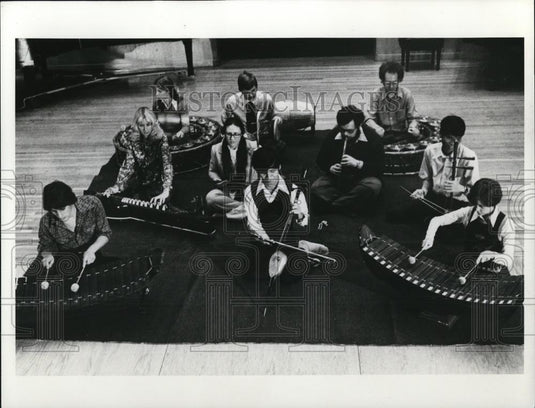 1985 Press Photo Thai Orchestra - cvp27677 - Historic Images
