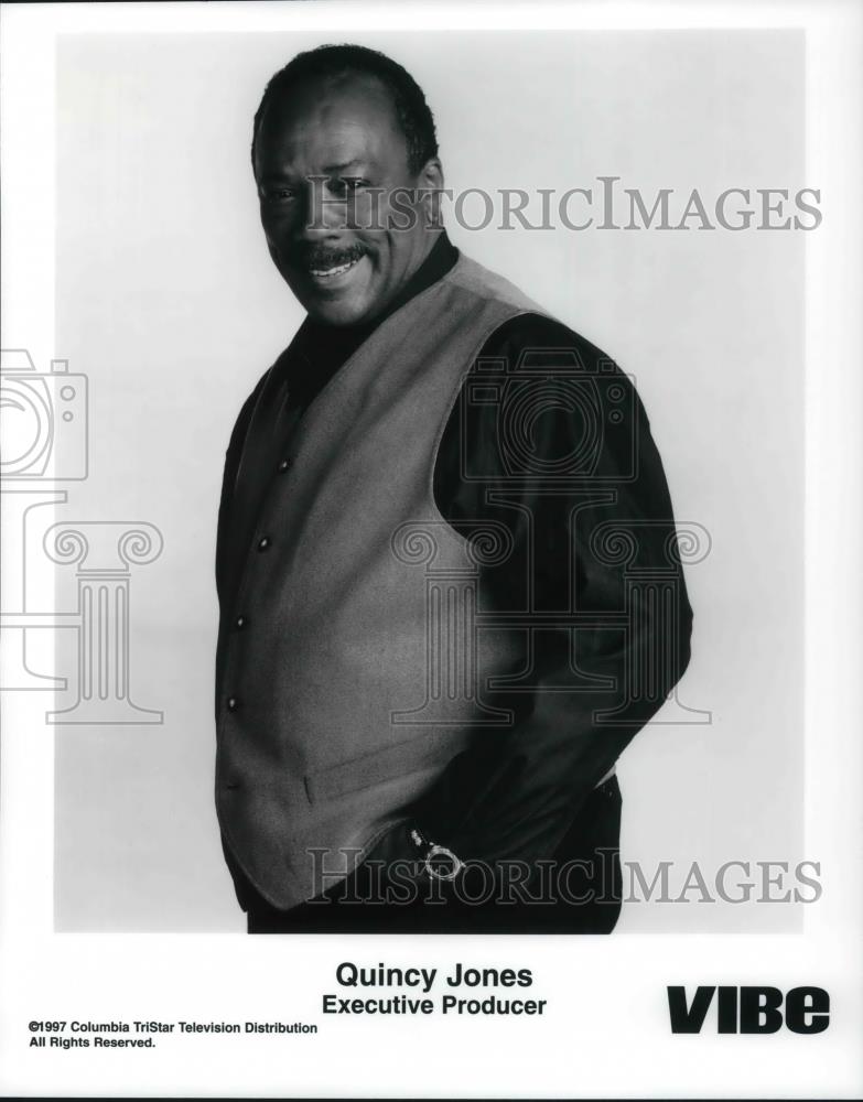 1997 Press Photo Quincy Jones, Executive Producer - cvp22080 - Historic Images