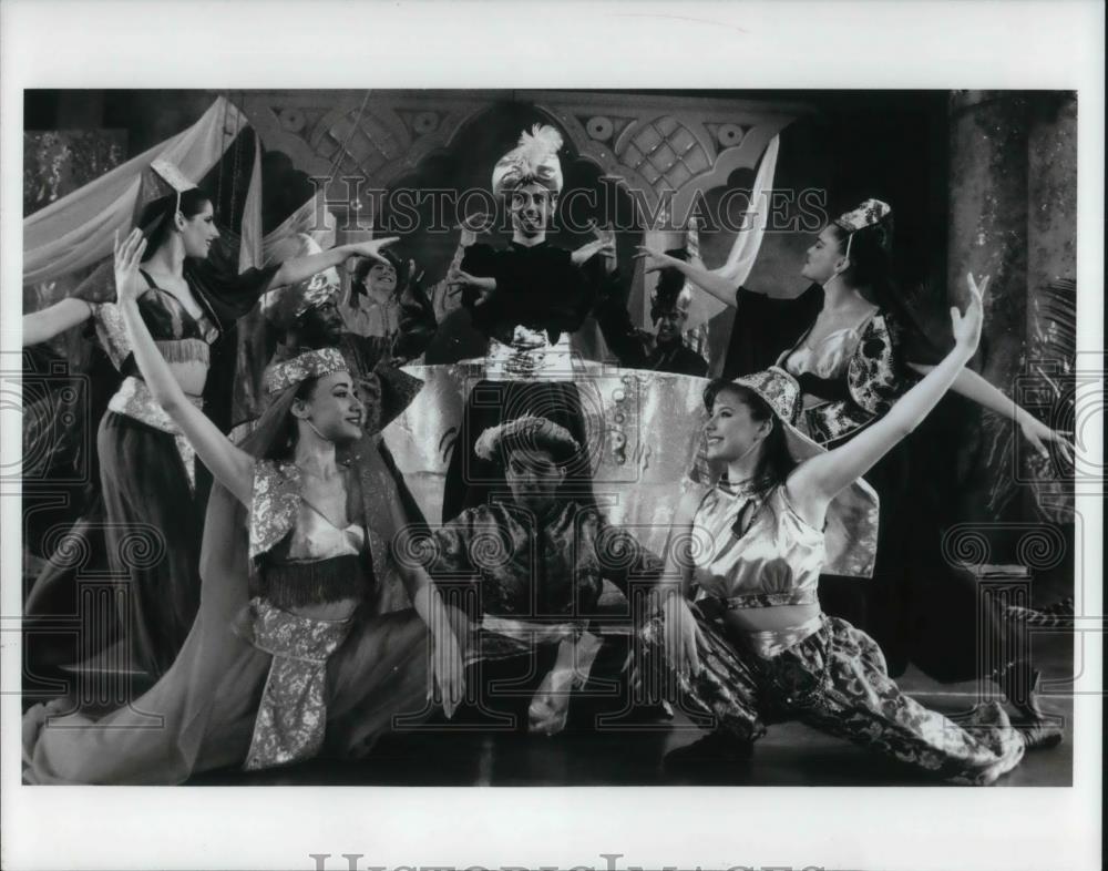 1996 Press Photo People at a play, Aladdin - cvp23688 - Historic Images