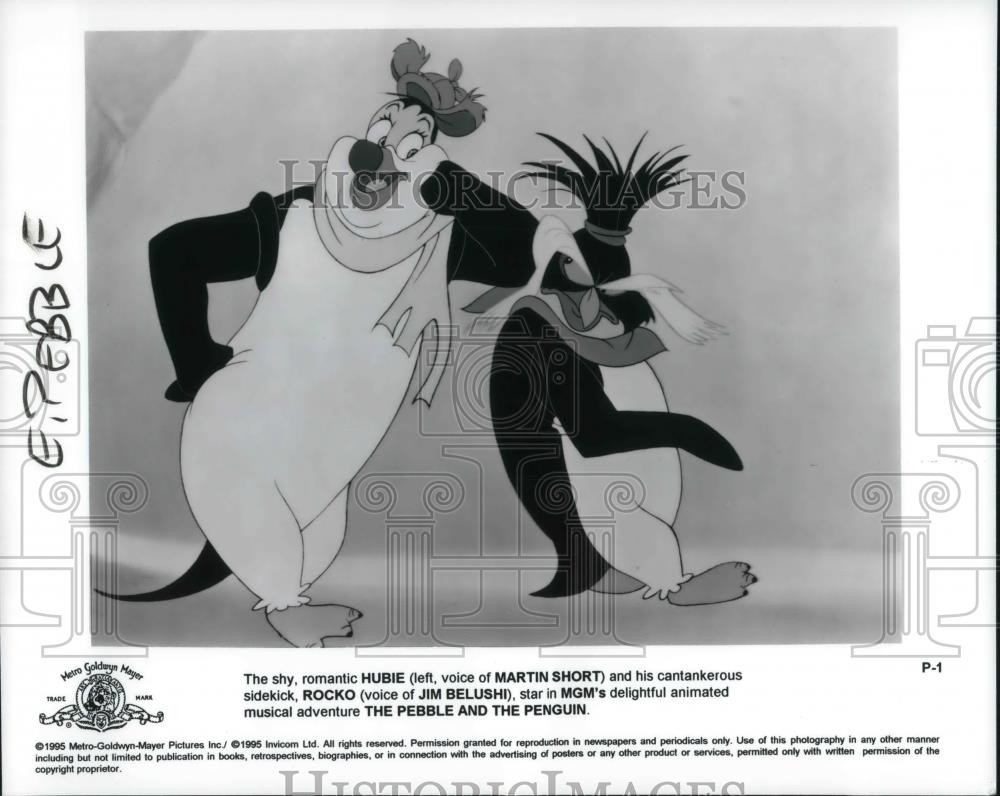 Press Photo Martin Short as he voice in THE PEBBLE AND THE PENGUIN - cvp22554 - Historic Images