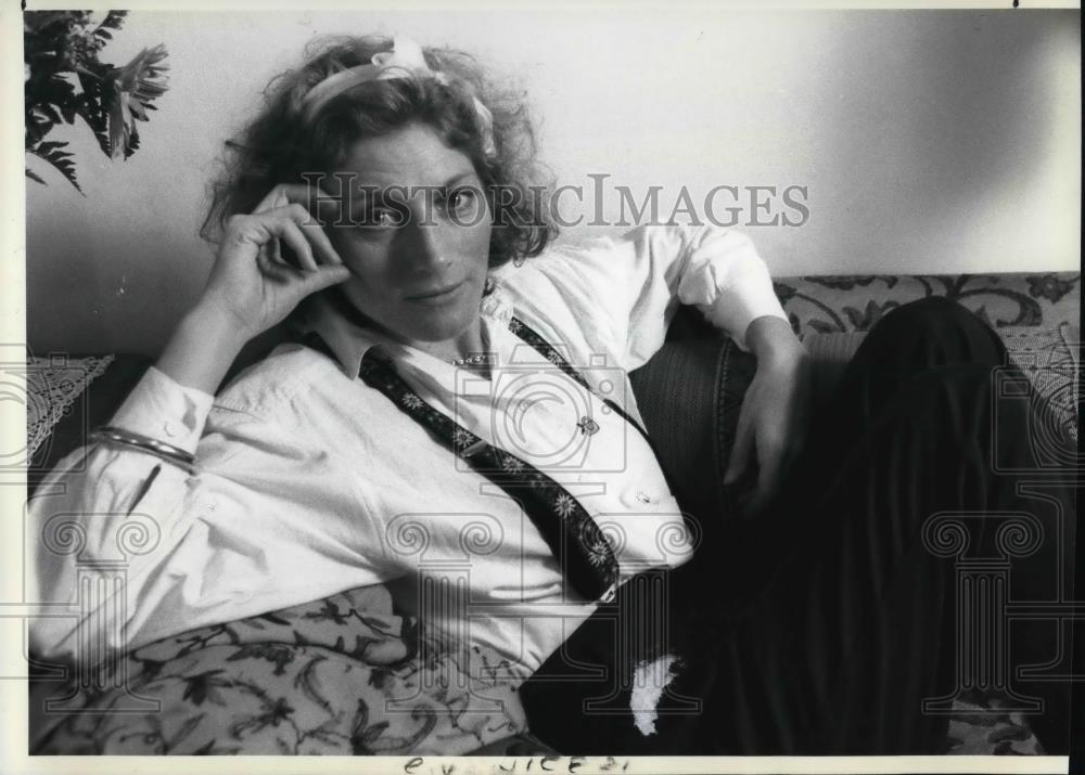 1989 Press Photo Geraldine James stars in The Merchant of Venice Broadway - Historic Images
