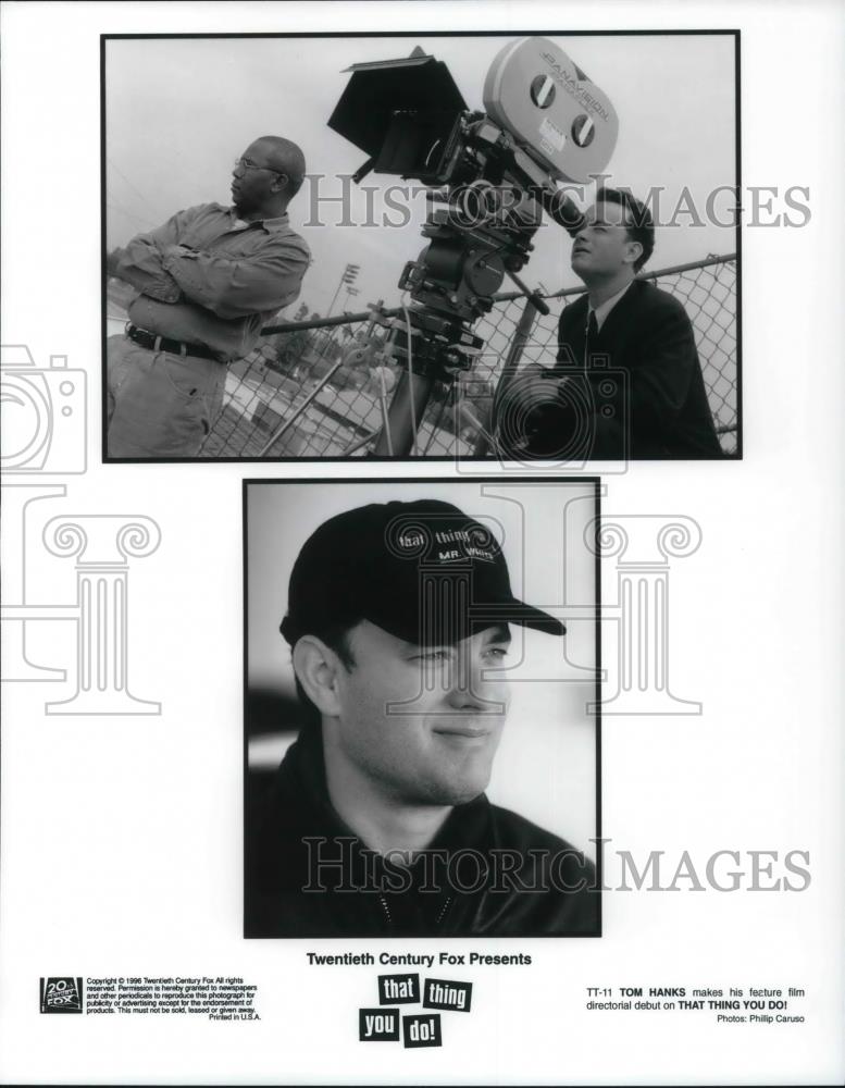 1996 Press Photo Tpm Hanks actor and director of That Thing You Do - cvp22405 - Historic Images