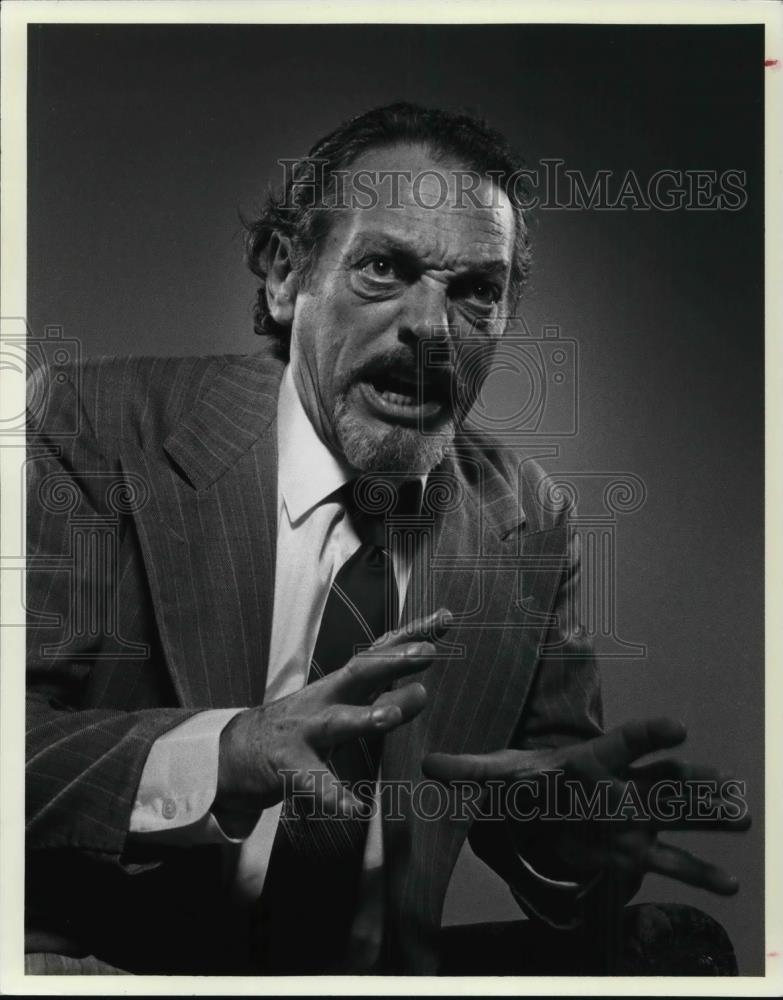 1980 Press Photo Bernard Kates as Eric Smith in Hughie - cvp25251 - Historic Images