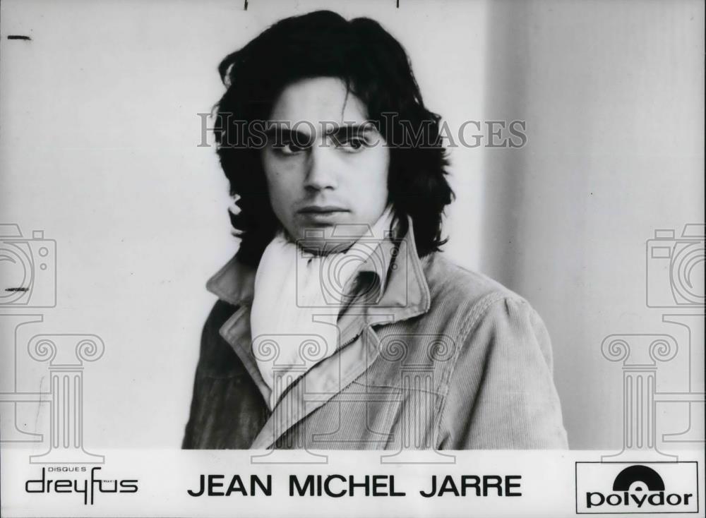 1979 Press Photo Jean Michel Jarre New Age Composer Musician Artist and Producer - Historic Images