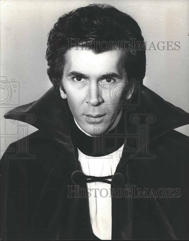 1979 Press Photo Frank Langella as Count Dracula - cvp26406 - Historic Images