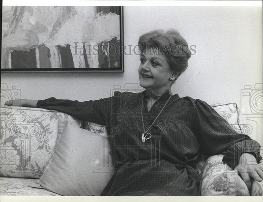 1982 Press Photo Angela Lansbury - cvp26113 - Historic Images
