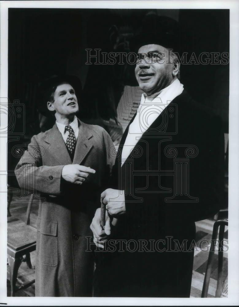 1991 Press Photo Anthony Heald and Earle Hyman in Pygmalion - cvp23546 - Historic Images