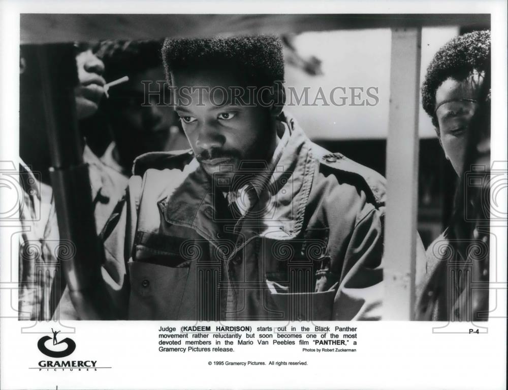 1995 Press Photo Kadeem Hardison in &quot;Panther&quot; - cvp23039 - Historic Images