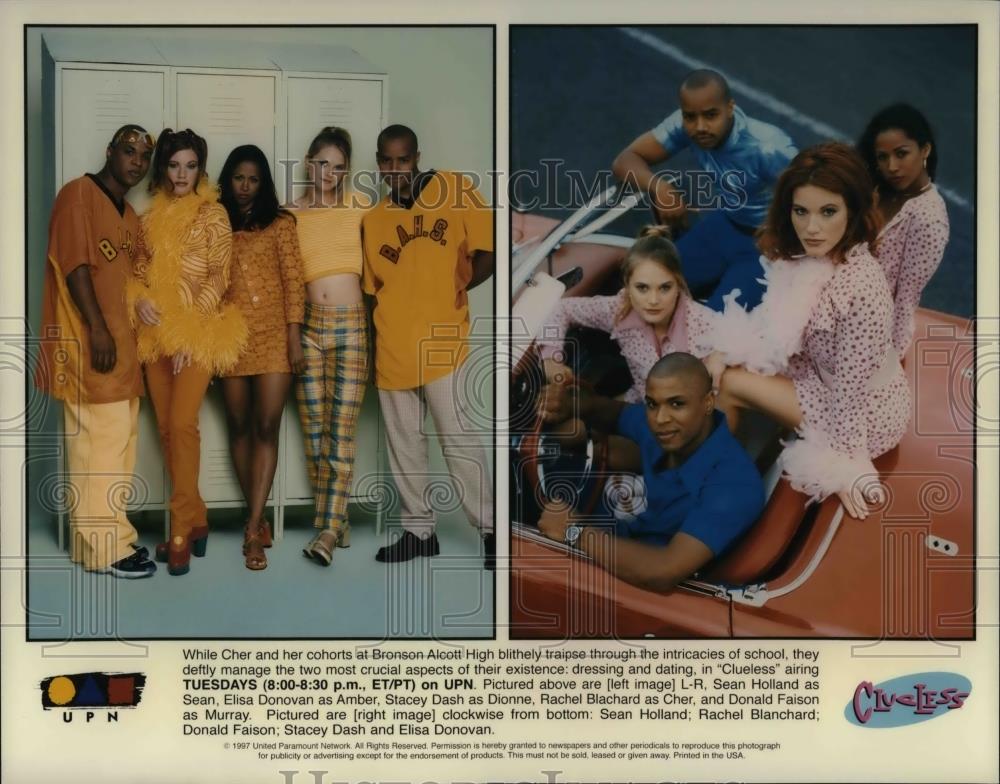 Press Photo Cast of the Clueless in the picture - cvp24982 - Historic Images