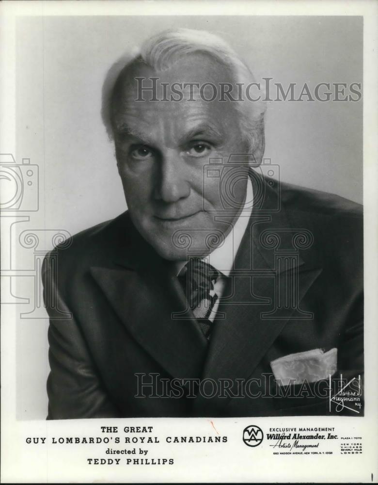 1981 Press Photo Director Teddy Phillps - cvp20475 - Historic Images