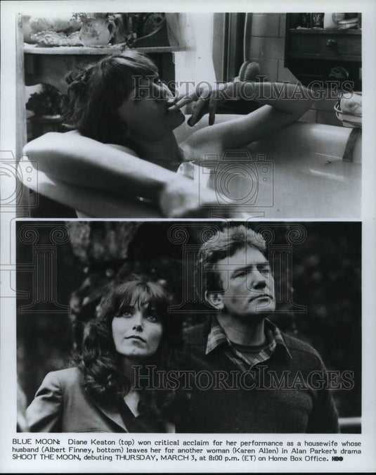 1983 Press Photo Diane Keaton in Shoot The Moon - cvp25284 - Historic Images
