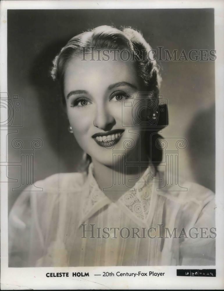 1949 Press Photo Celeste Holm - cvp24043 - Historic Images