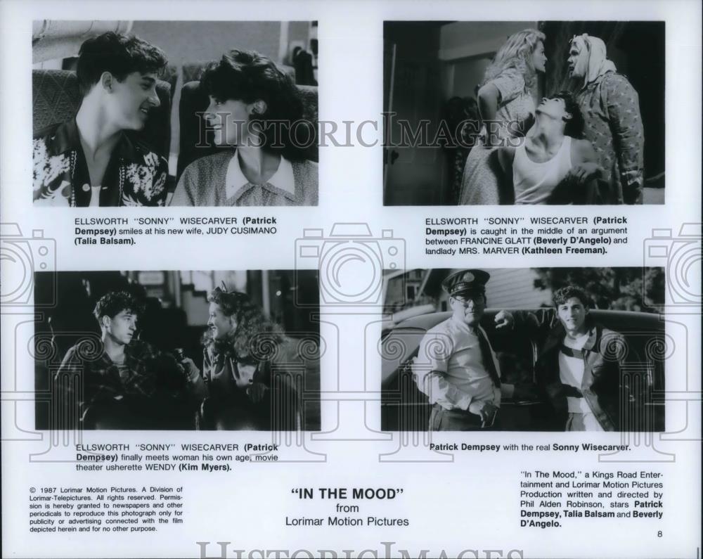 Press Photo Patrick Dempsey, Talia Balsam and Beverly D'Angelo in In The Mood - Historic Images