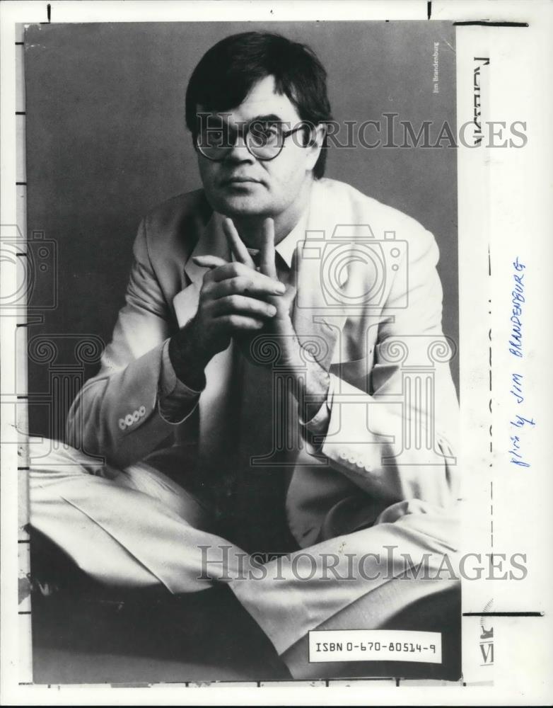 1987 Press Photo Garrison Keillor - cvp25953 - Historic Images