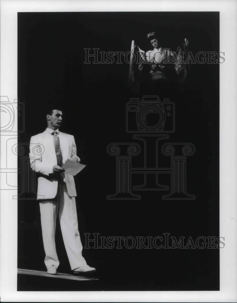 1988 Press Photo David Dukes and B. D. Wong in M. Butterfly - cvp23560 - Historic Images