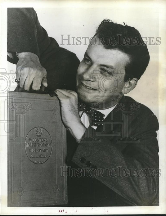 1944 Press Photo John Reed King On Double Or Nothing - cvp26609 - Historic Images