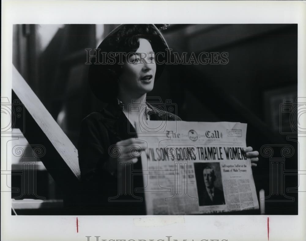 1997 Press Photo Maria Kelly in Entertaining Angels - cvp26823 - Historic Images