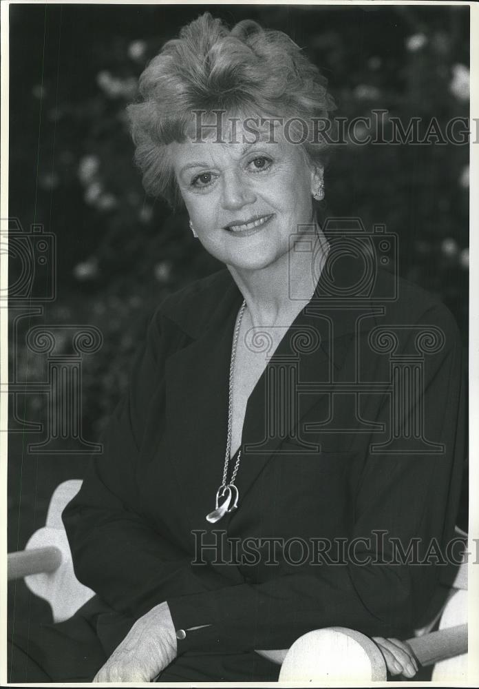 1989 Press Photo Angela Lansbury in The Shell Seekers - cvp26546 - Historic Images