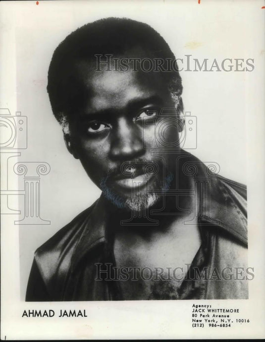 1981 Press Photo Ahmad Jamal Ahmad Jamal, American jazz pianist, composer, and e - Historic Images