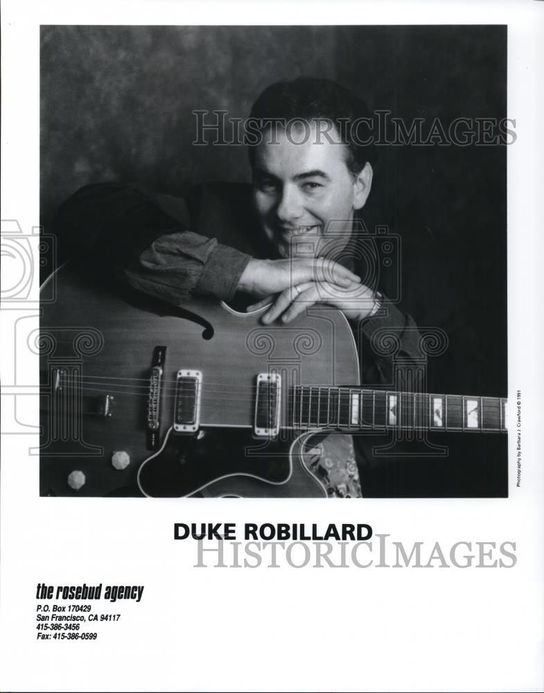 1991 Press Photo Duke Robillard - cvp28076 - Historic Images