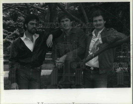1985 Press Photo Monterey, John MacDernmott, Norm Schmidt, John Betts - Historic Images