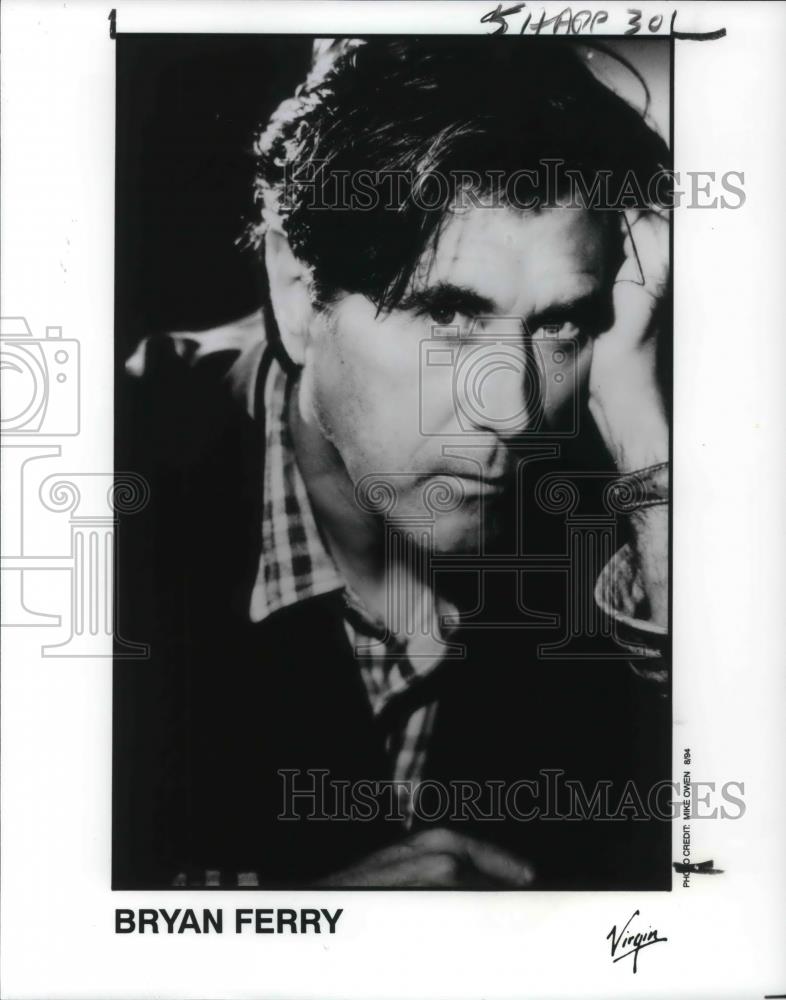 1994 Press Photo Bryan Ferry Rock Singer Songwriter and Musician - cvp21473 - Historic Images