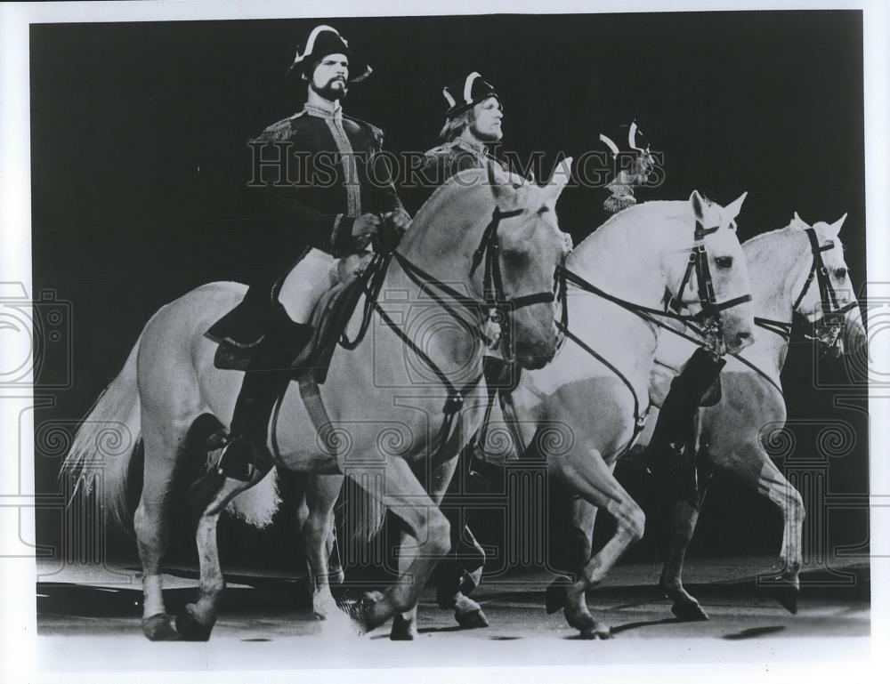 1983 Press Photo Horses Lipizzan - cvp26019 - Historic Images