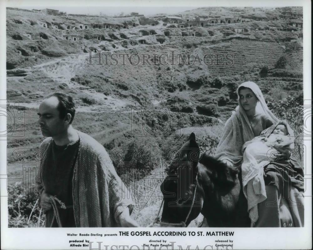 1966 Press Photo Marcello Morante Natalia Ginsburg Gospel According St. Matthew - Historic Images