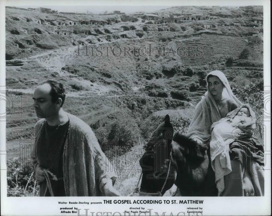 1966 Press Photo Marcello Morante Natalia Ginsburg Gospel According St. Matthew - Historic Images